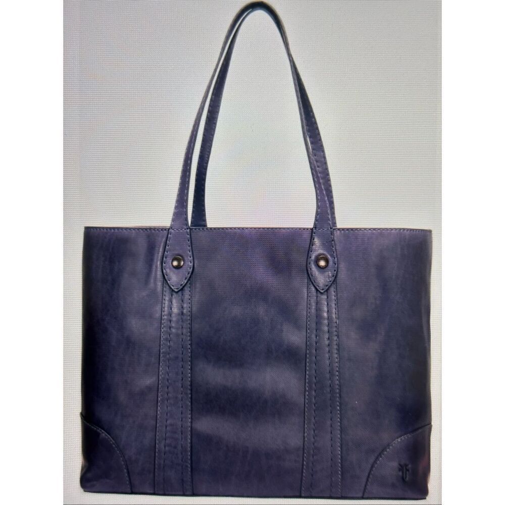 NWT Frye Melissa Washed Leather Shopper Bag